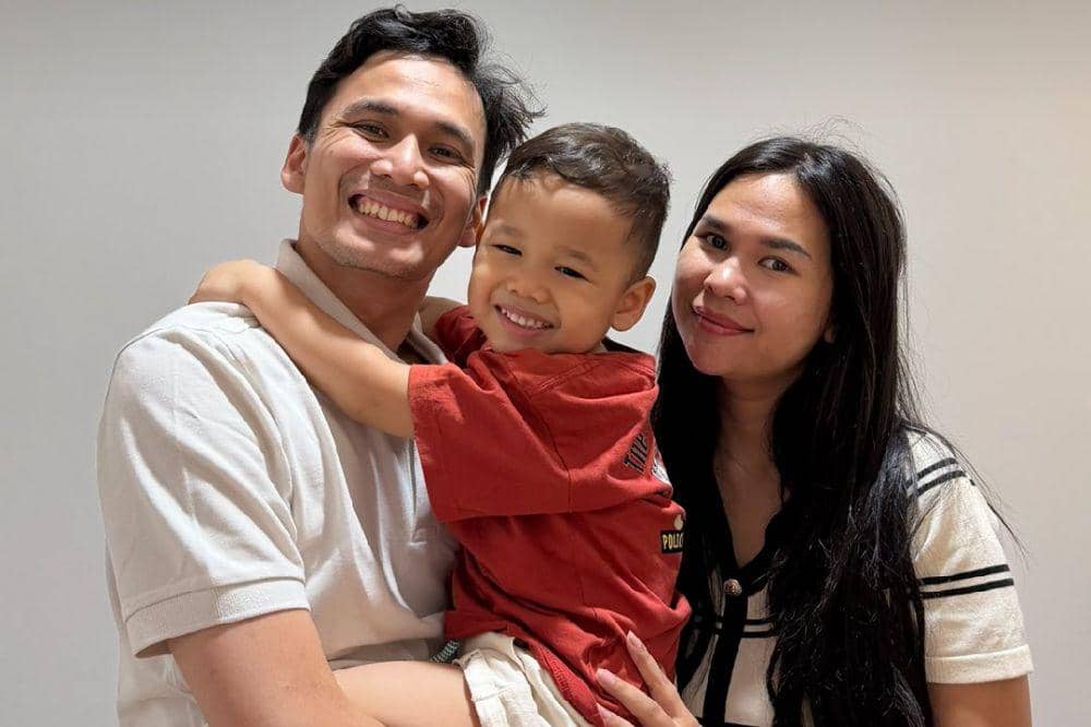kenneth, mama chika dan papa kevin
