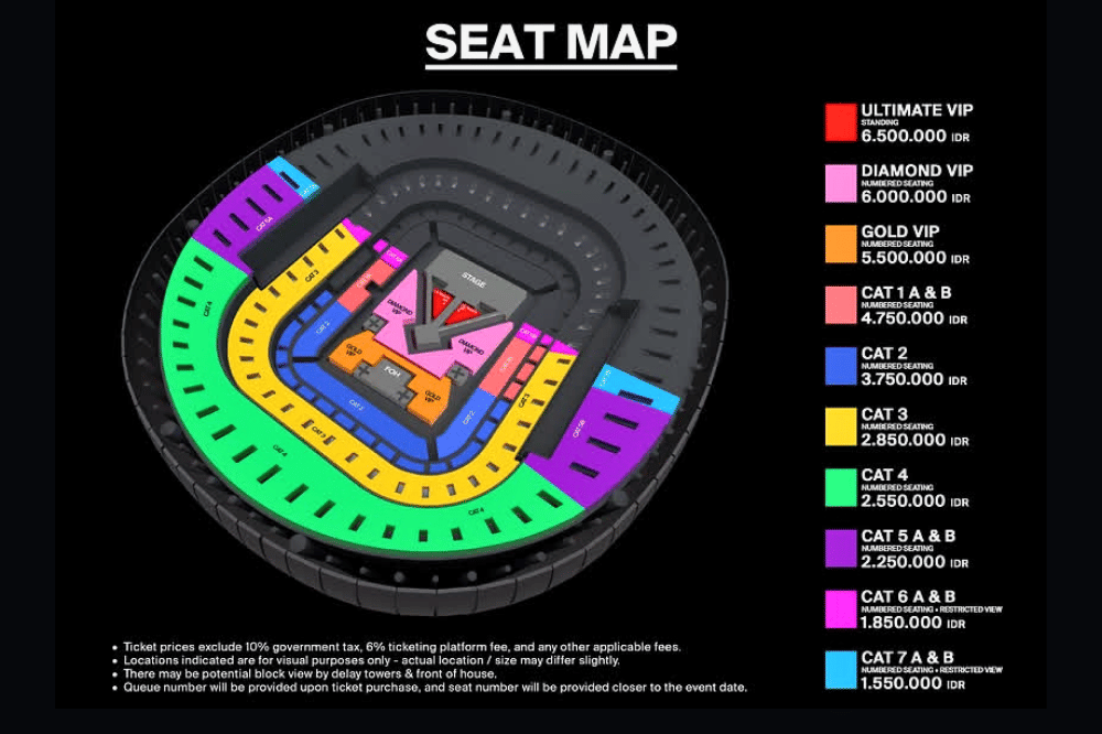Konser BIGBANG XX: COSMOS in Jakarta 2027, Harga dan Jadwal Ticketingnya