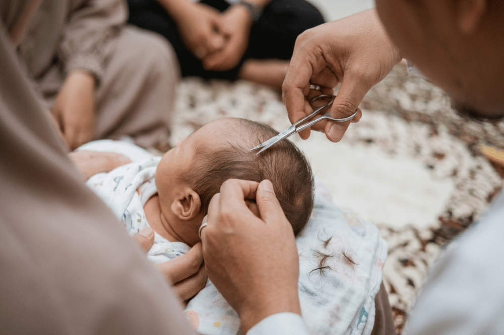 Doa Potong Rambut Bayi saat Akikah