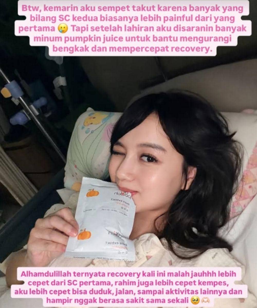 Nanda Arsyinta Melahirkan Bayi Kembar di Tanggal Cantik