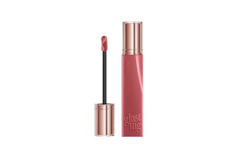 Wardah Glasting Liquid Lip 19 Tawny Silk