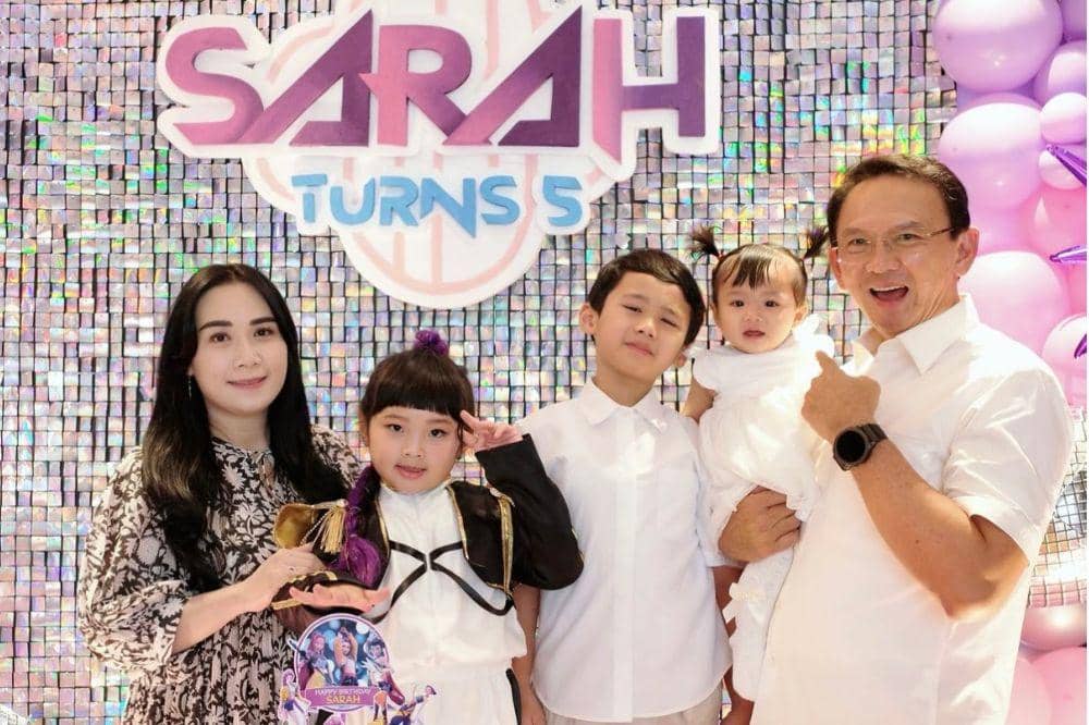 Bertema Demon Hunters, Ahok Rayakan Ulang Tahun Sarah ke-5