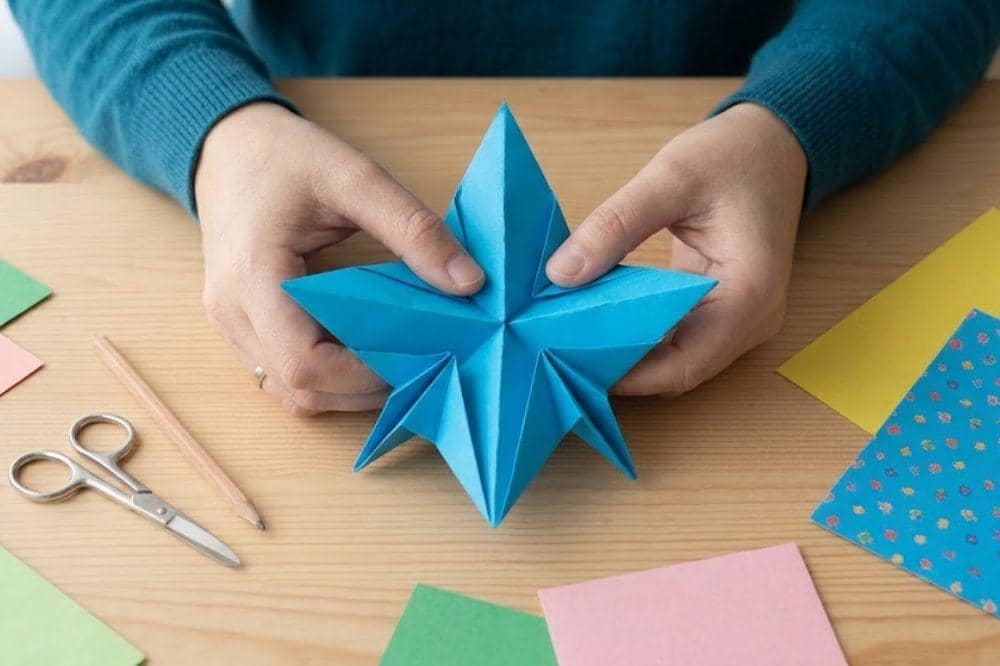 Cara Membuat Burung dari Kertas Origami 3