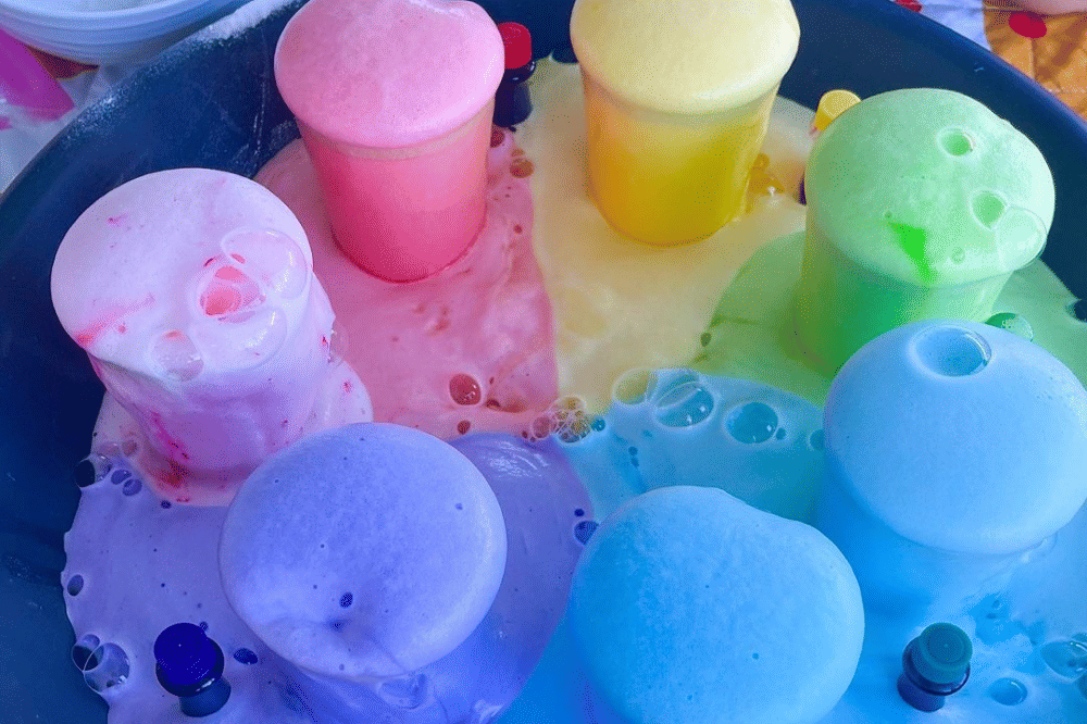 Pencampuran soda kue dan cuka