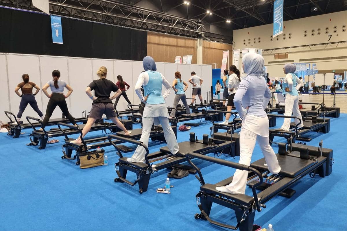 Menghadirkan fitness race dan berbagai kelas workout dalam satu hari