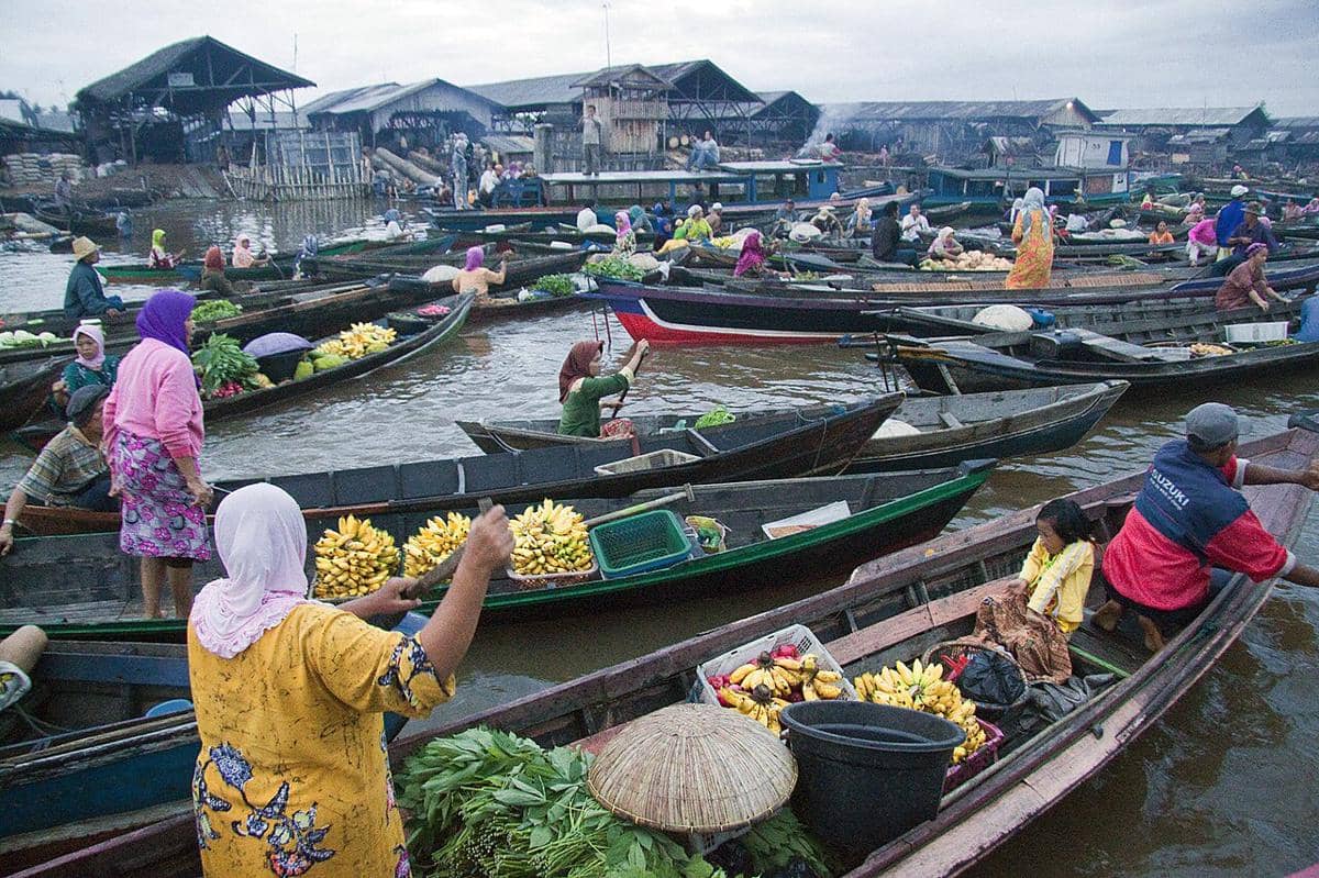 Pasar Terapung Muara Kuin, Banjarmasin