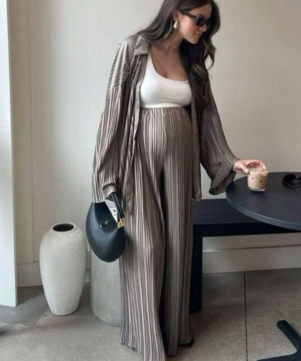 Pleated kulot untuk tampilan yang lebih rapi