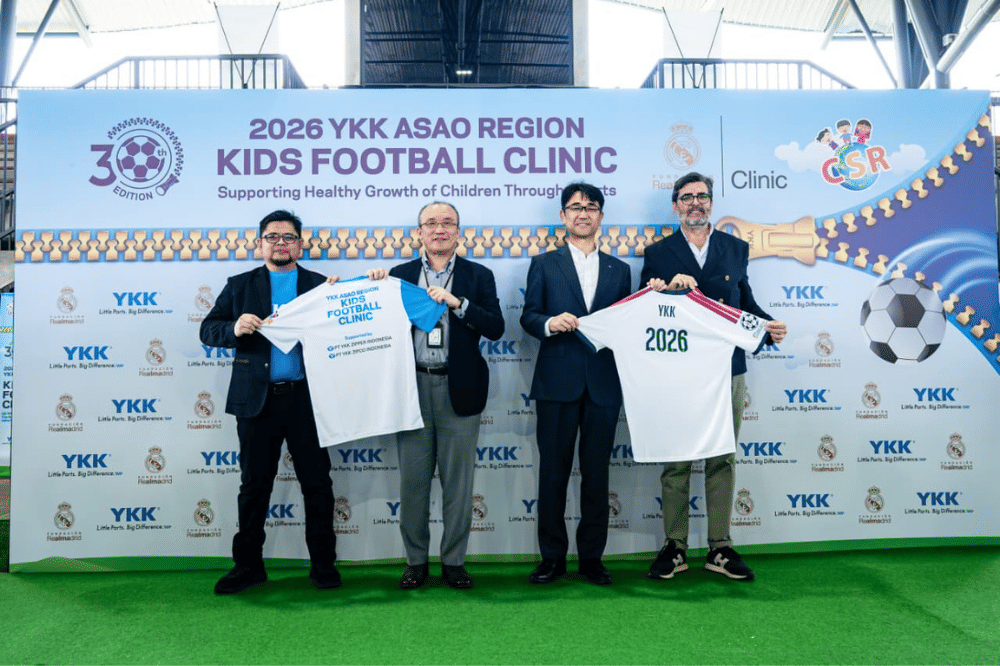 YKK ASAO Kids Football Clinic Kembali Digelar, Libatkan 340 Anak