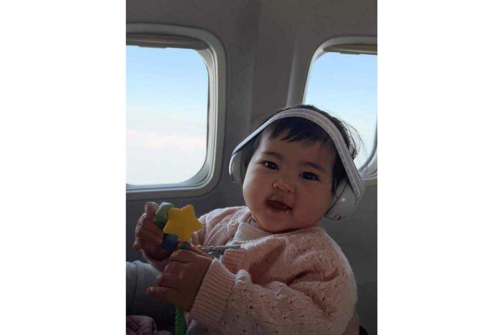 Foto Shanum anak Nino RAN dalam berbagai ekspresi