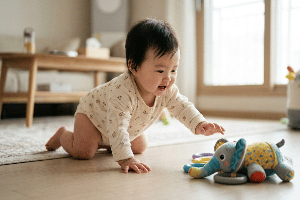 Cara Menstimulasi Bayi untuk Merangkak