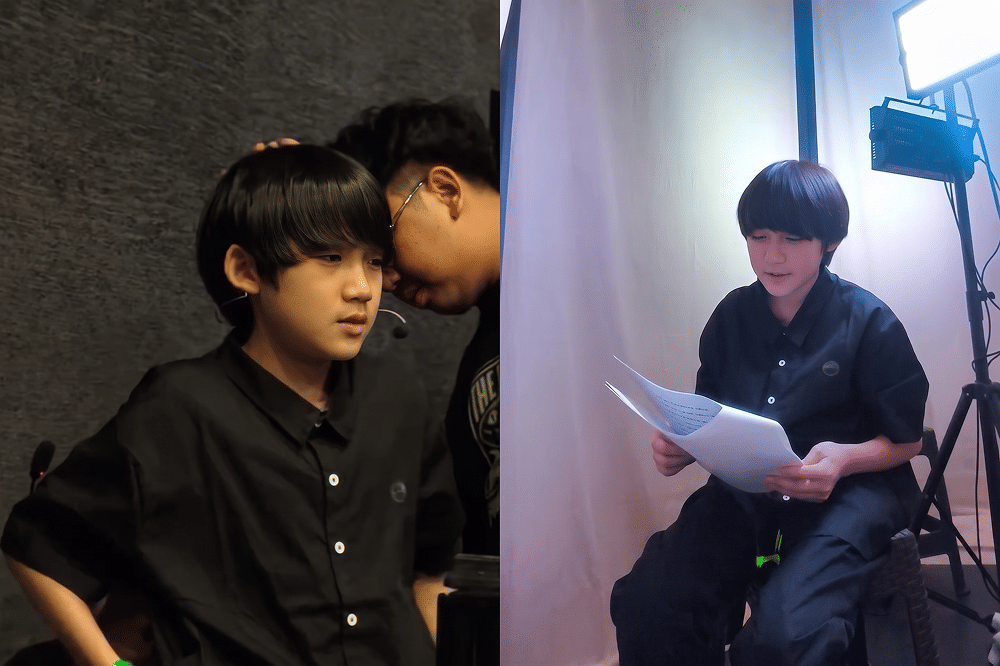 Kitama Arturo Jadi Dalang Cilik di Sesi Dengar Album ke-3 Nadin Amizah