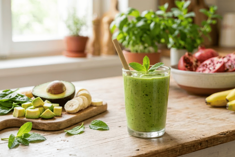 Jus detox alpukat dan pisang