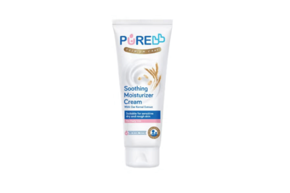 Pure baby soothing moisturizer cream