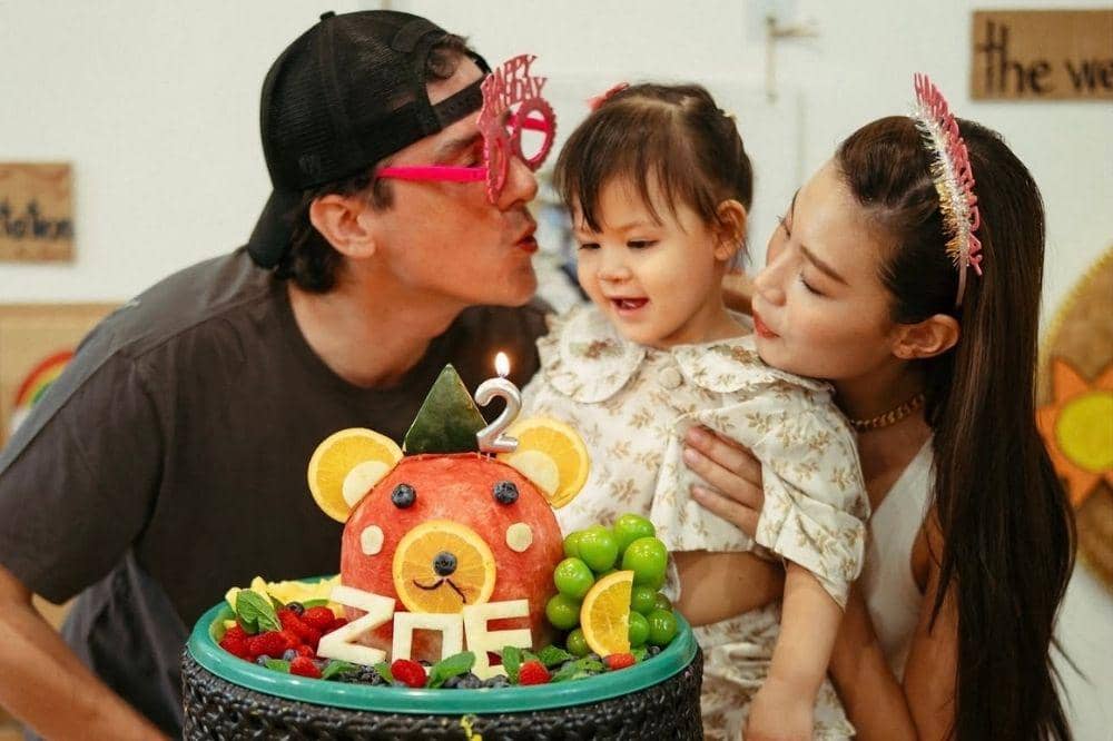 Ulang Tahun ke-2, Zoe Anak Patricia Gouw Dapat Kue Fruit Cake Spesial