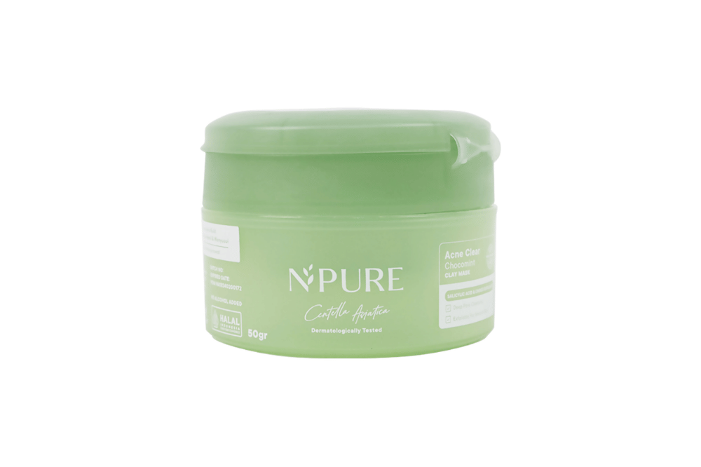 N'PURE Cica Acne Clear Chocomint Clay Mask

