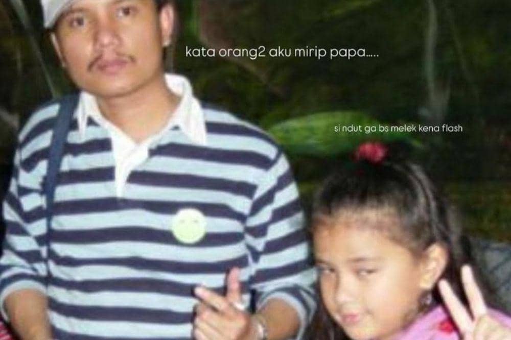Sang Papa berasal dari Lampung, sementara mamanya dari Jakarta