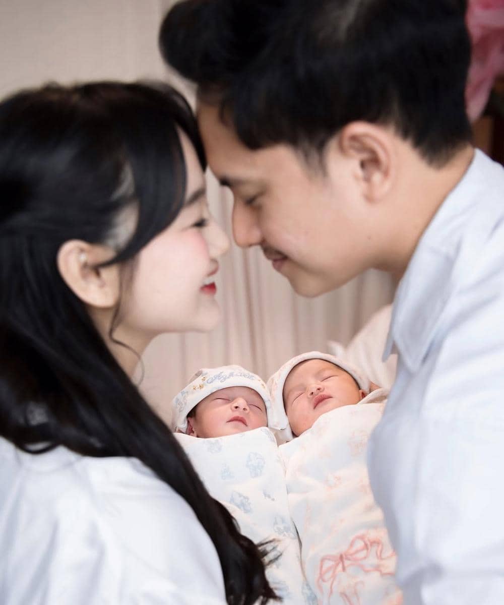 Nama anak kembar Nanda Arsyinta terinspirasi zikir