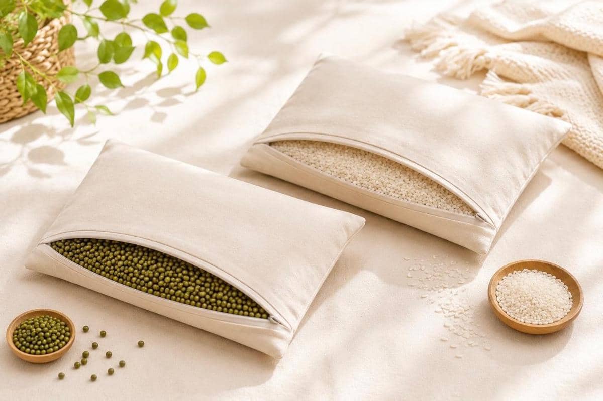 Benarkah Bantal Isi Beras atau Kacang Hijau Bisa Atasi Kepala Peang?