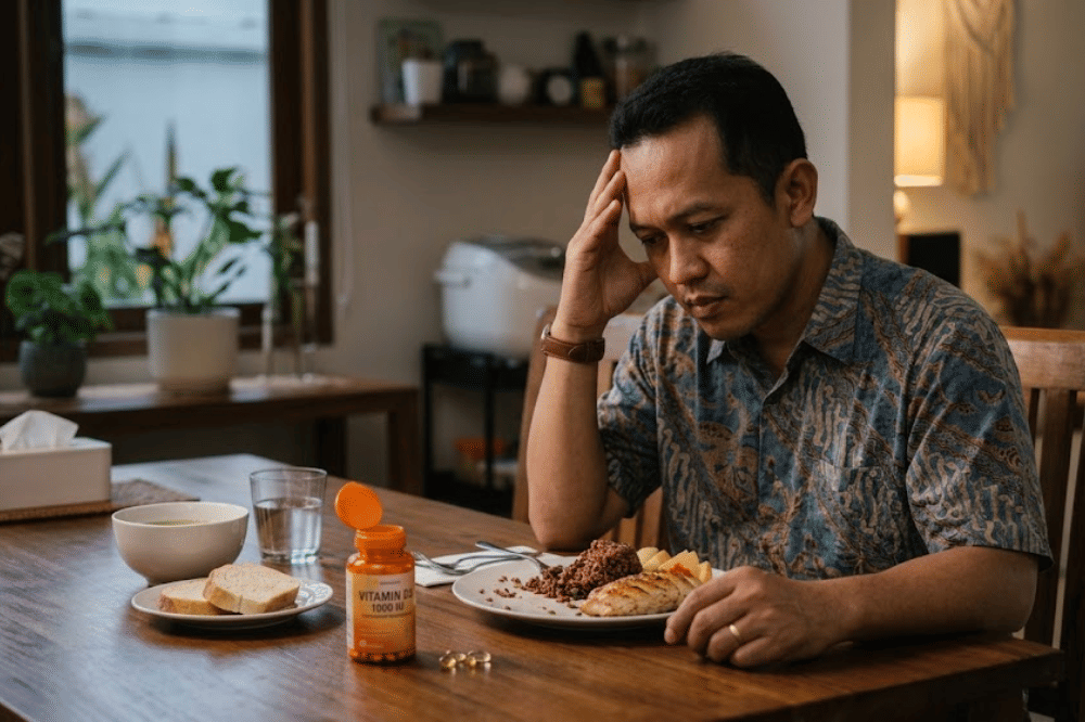 Memperbesar risiko kerusakan akibat stres oksidatif