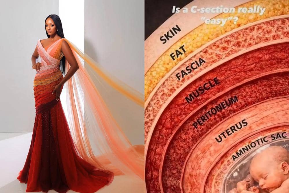 Makna di Balik Dress Miss World Uganda Bertema Perjuangan Ibu Melahirkan