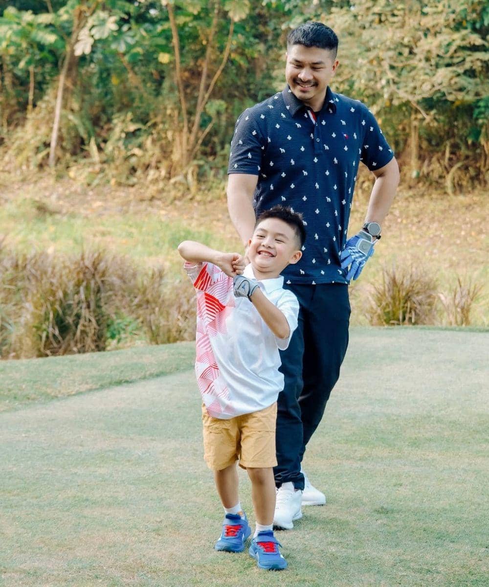 Glenn Alinskie Ajari Dante Bermain Golf 1
