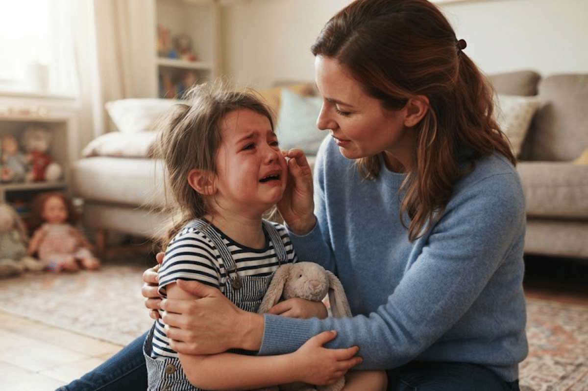 Jangan merasa risih ketika anak sedang menangis, itu adalah emosinya