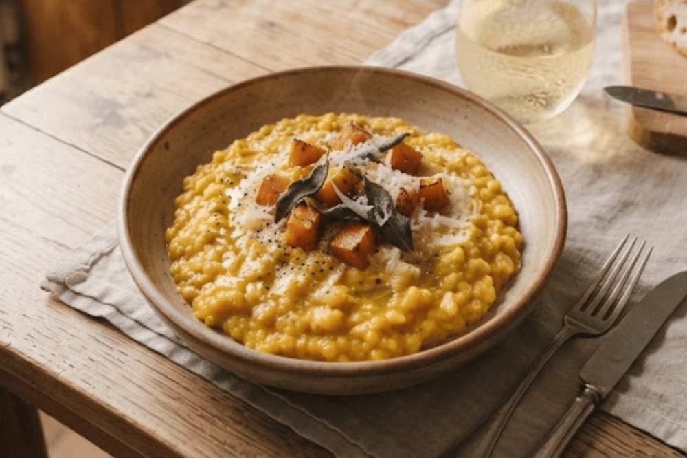 Resep Pumpkin Risotto untuk Nutrisi setelah Melahirkan