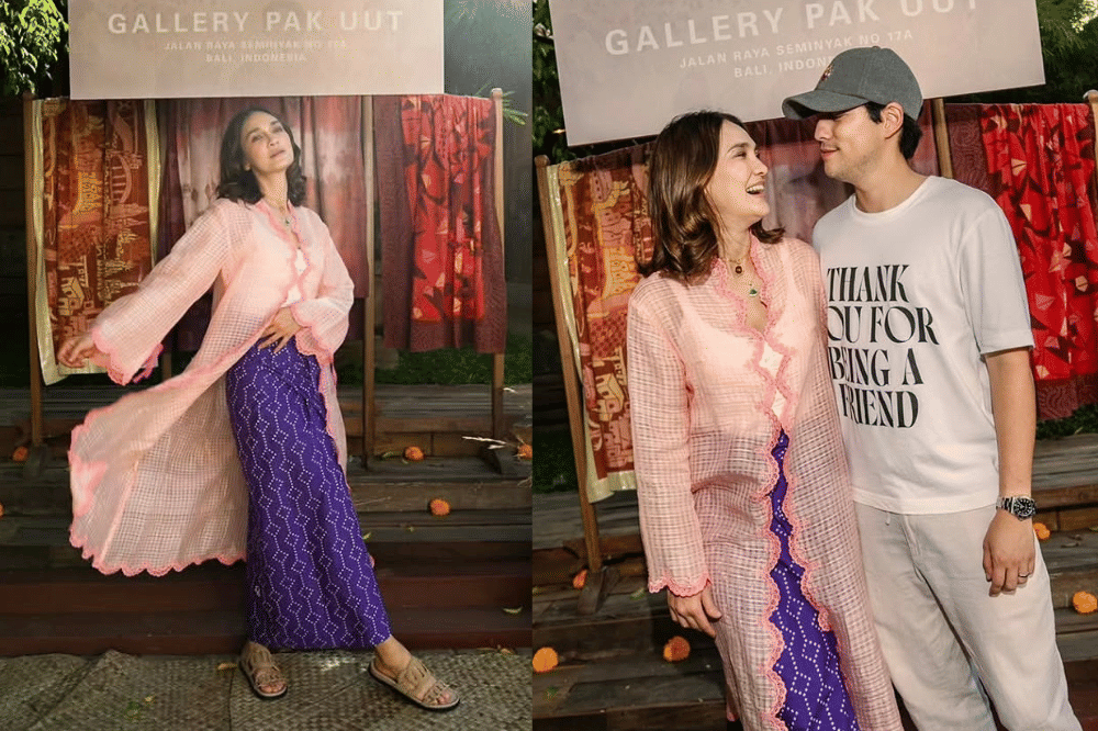Gaya Luna Maya Rayakan Ulang Tahun ke-43, Kebaya Modern hingga All Black