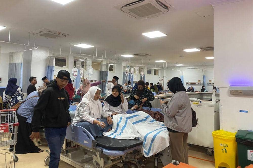 Santri mulai mengalami mual, muntah hingga diare