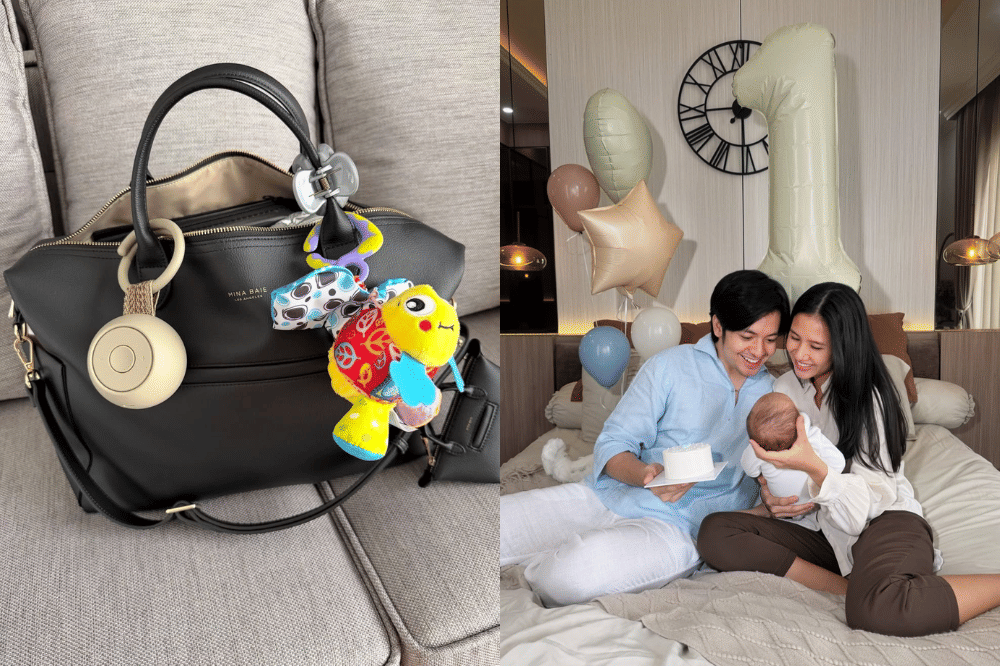 Shenina Cinnamon Pilih Diaper Bag Modis dan Multifungsi