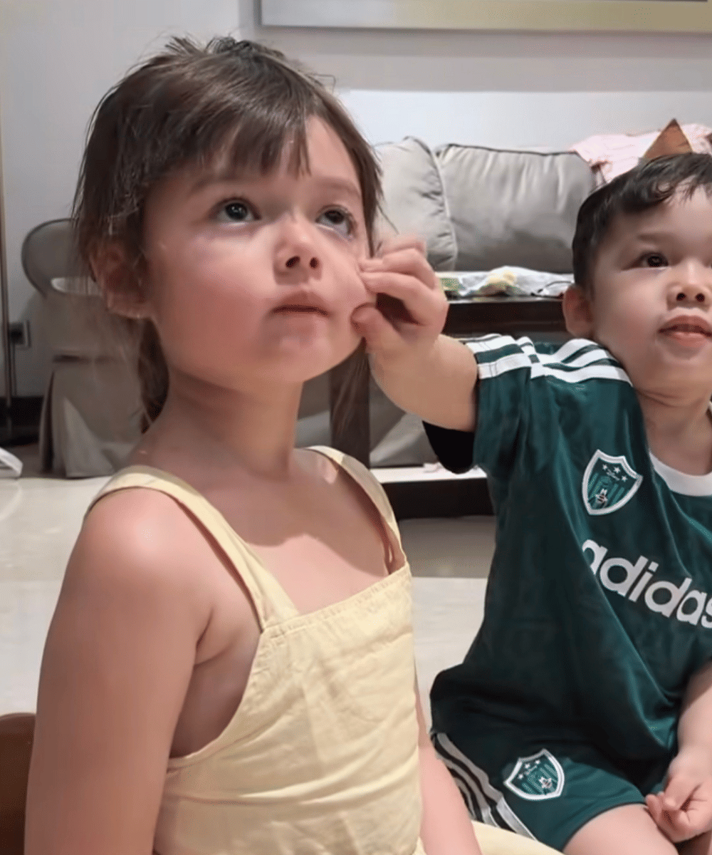 Ken juga suka karena pipi Kimberly imut