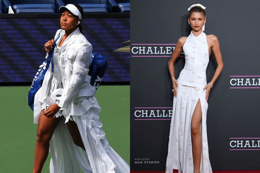 Naomi Osaka Kenakan Outfit Thom Browne Terinspirasi Zendaya di US Open 2026