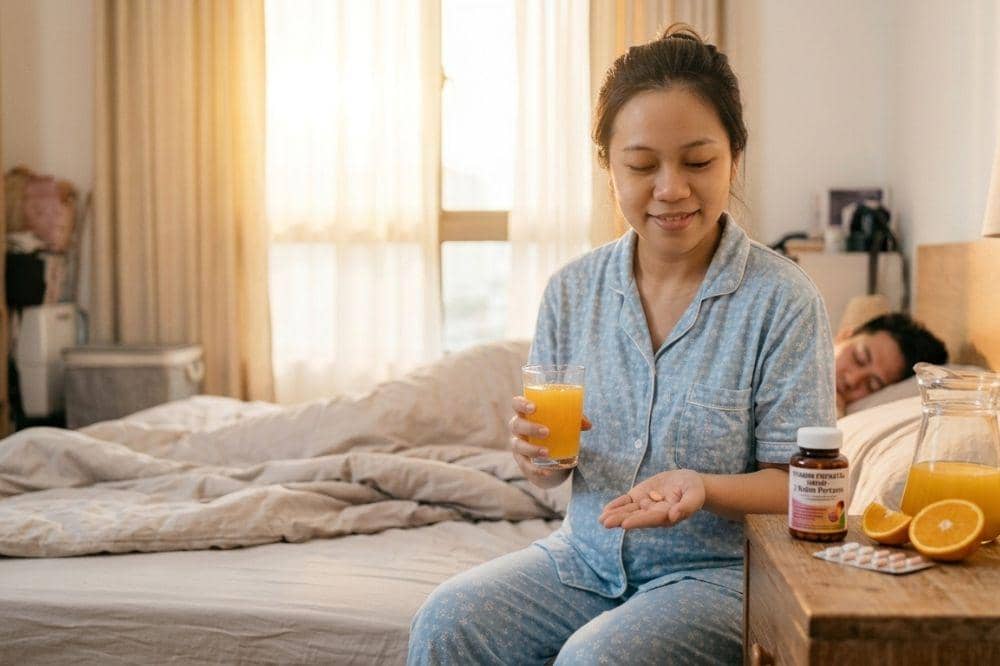 Zat besi dan vitamin C bisa diminum bersamaan