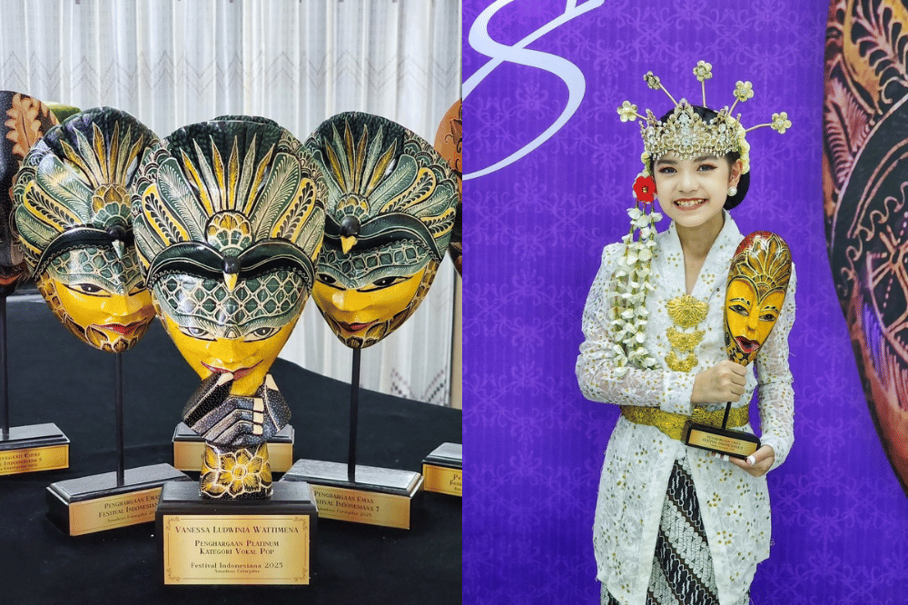Vanessa, Remaja 11 Tahun Peraih Medali Emas lewat Guzheng