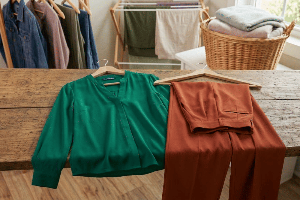 Rayon atau Viscose yang jatuh elegan dan nyaman

