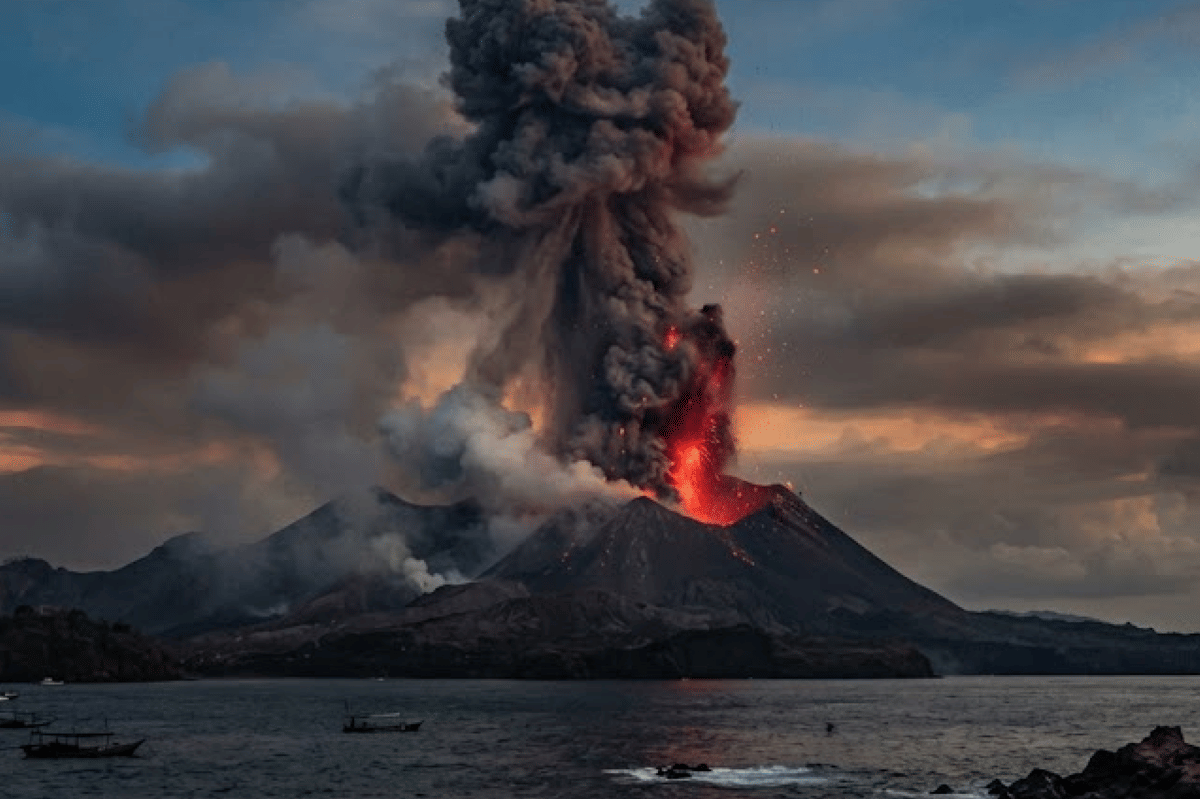 Mengenal Anak Krakatau dan Sejarah Letusan Dahsyatnya