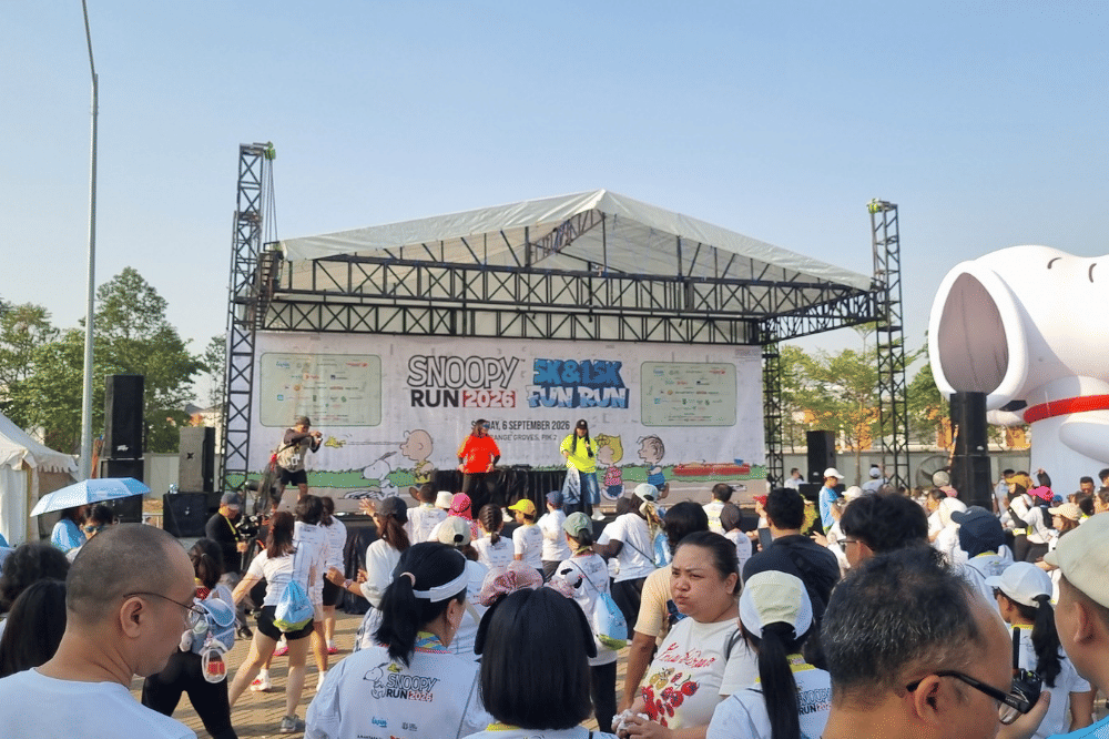 Ada banyak aktivitas seru setelah mencapai garis finish