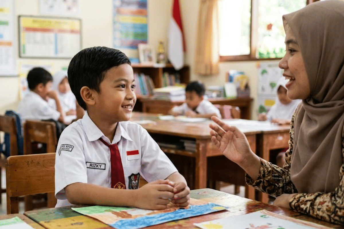 Anak mulai bisa memahami bahwa orang lain memiliki perasaan