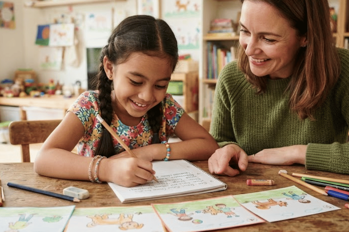 Manfaatkan gambar sederhana untuk mengajak anak belajar bahasa