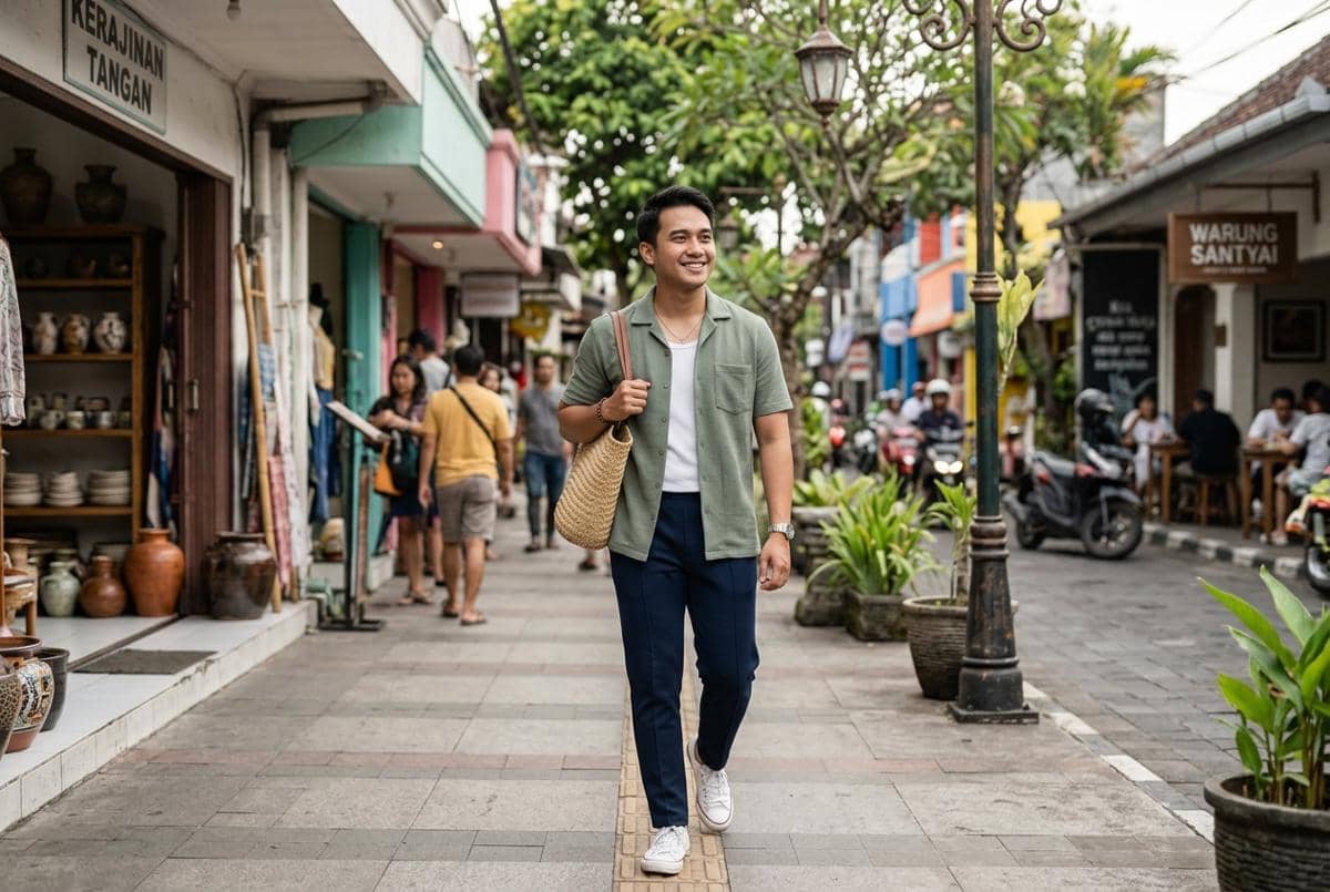Cocok untuk hangout santai dengan tampilan simpel