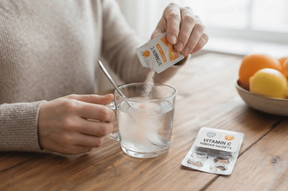 Vitamin C non-asam yang bersahabat untuk lambung
