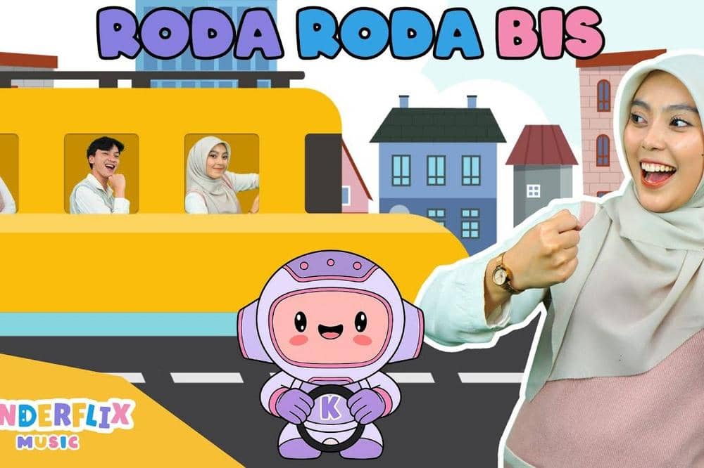 Lirik Lagu 'Roda-Roda Bis' Kinderflix, Musik untuk Temani Jalan-Jalan