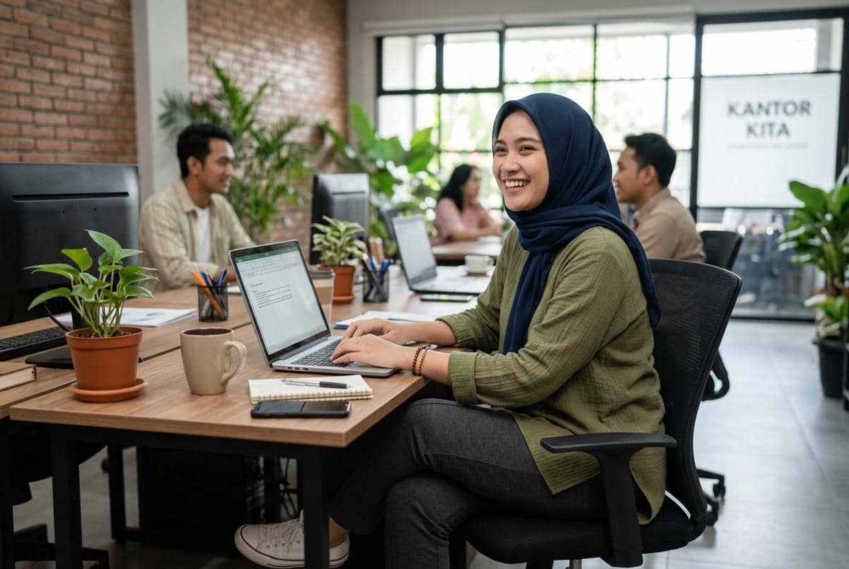 Bisa jadi pilihan untuk outfit kerja