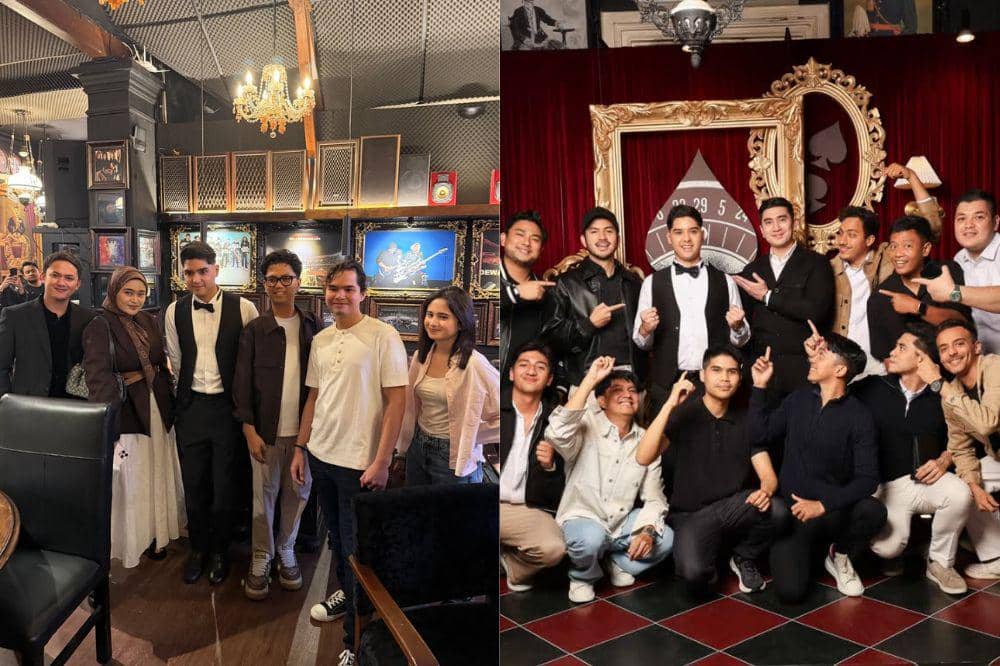 Teman-teman dan keluarga dekat Al Ghazali hadir di sana