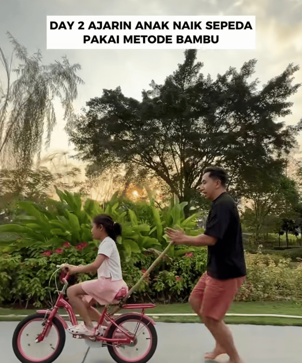 Ganti metode pakai bambu dan mulai lancar