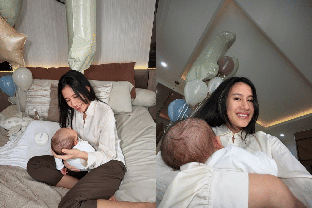 Shenina Cinnamon Libatkan Babysitter untuk Bantu Mengurus Anaknya