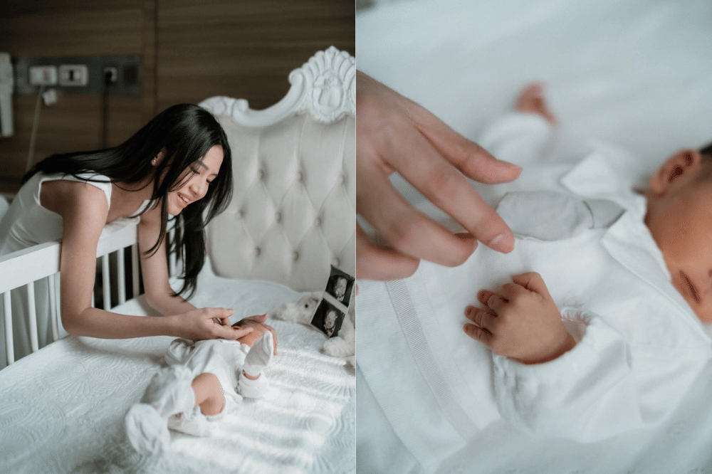 Shenina Cinnamon libatkan babysitter untuk bantu mengurus anaknya.