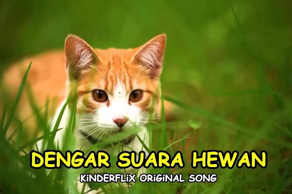 Lirik Lagu 'Dengar Suara Hewan' Kinderflix 2