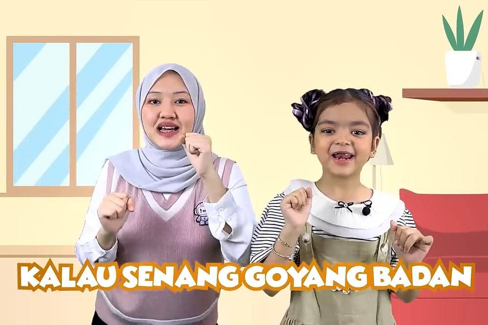 Lirik Lagu 'Lagu Senang' Kinderflix dan Mazaya 4