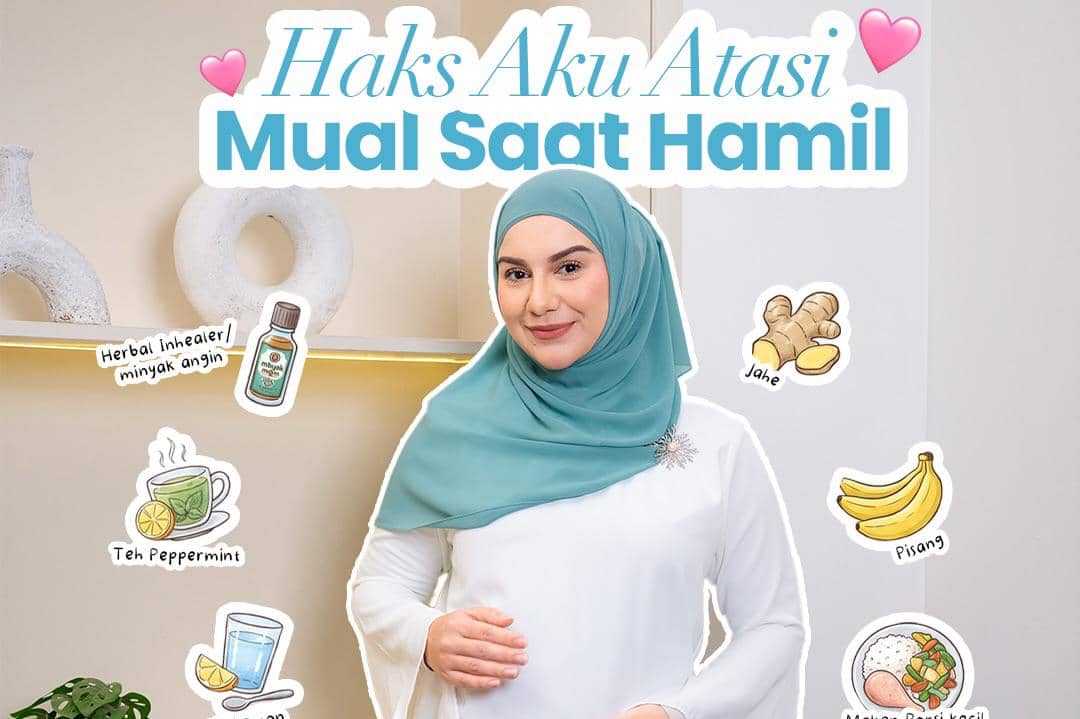 9 Cara Irish Bella Atasi Mual saat Hamil Trimester Pertama
